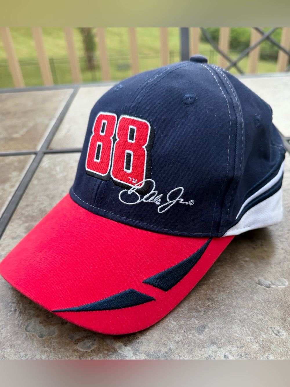 Dale Earnhardt Jr #88 NASCAR Winner’s Circle National Guard Adjustable Hat